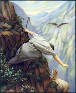 Jesus and the lost sheep