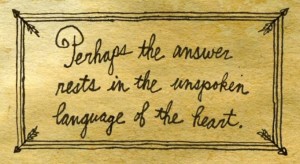Language of the heart