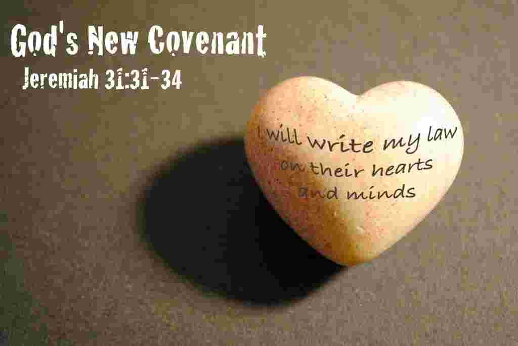 Bible i will write my law on their hearts